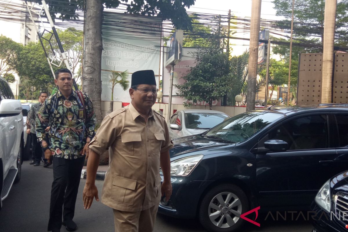 Prabowo dan Sandiaga temui  PBNU