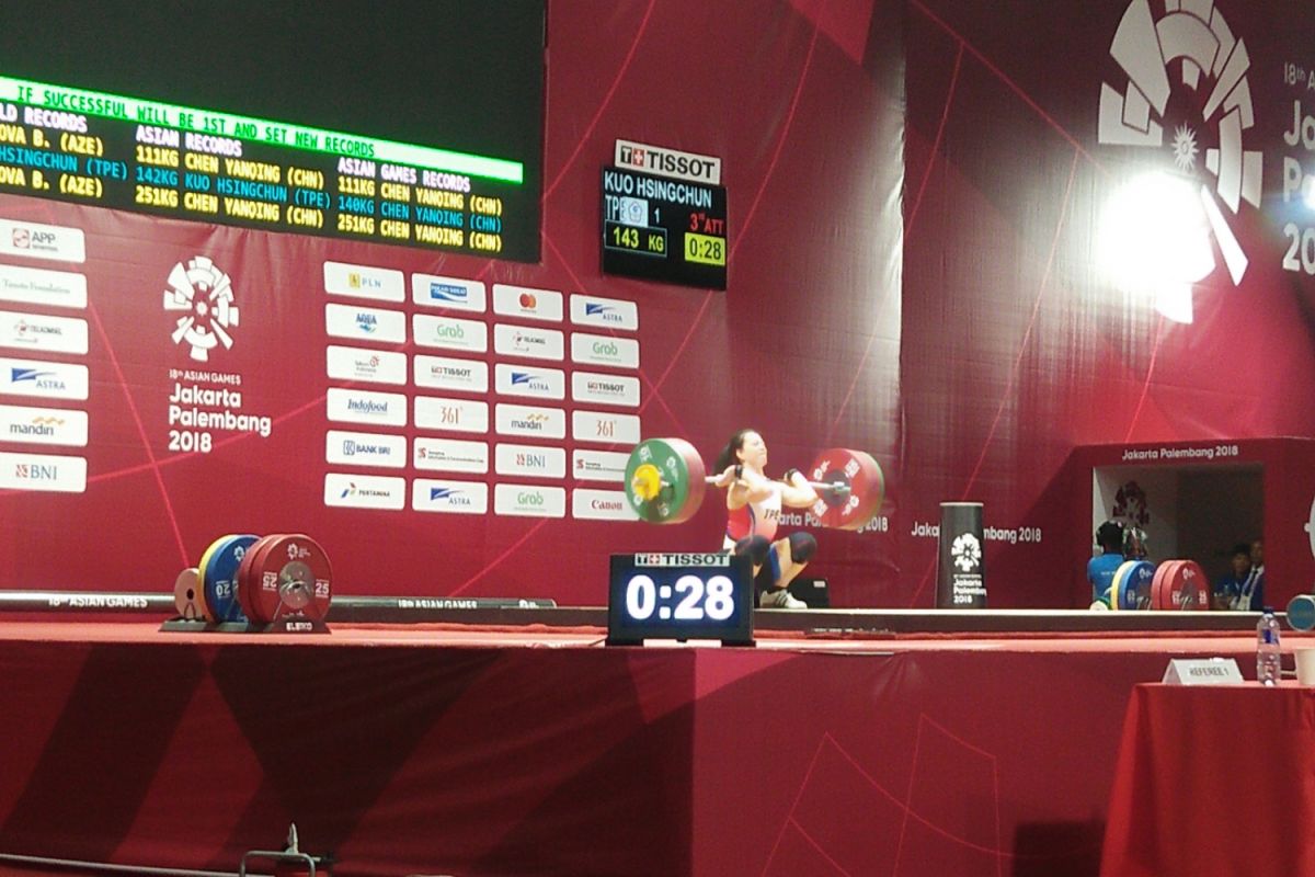 Lifter Iran-Uzbekistan bersaing di kelas 105+kg putra