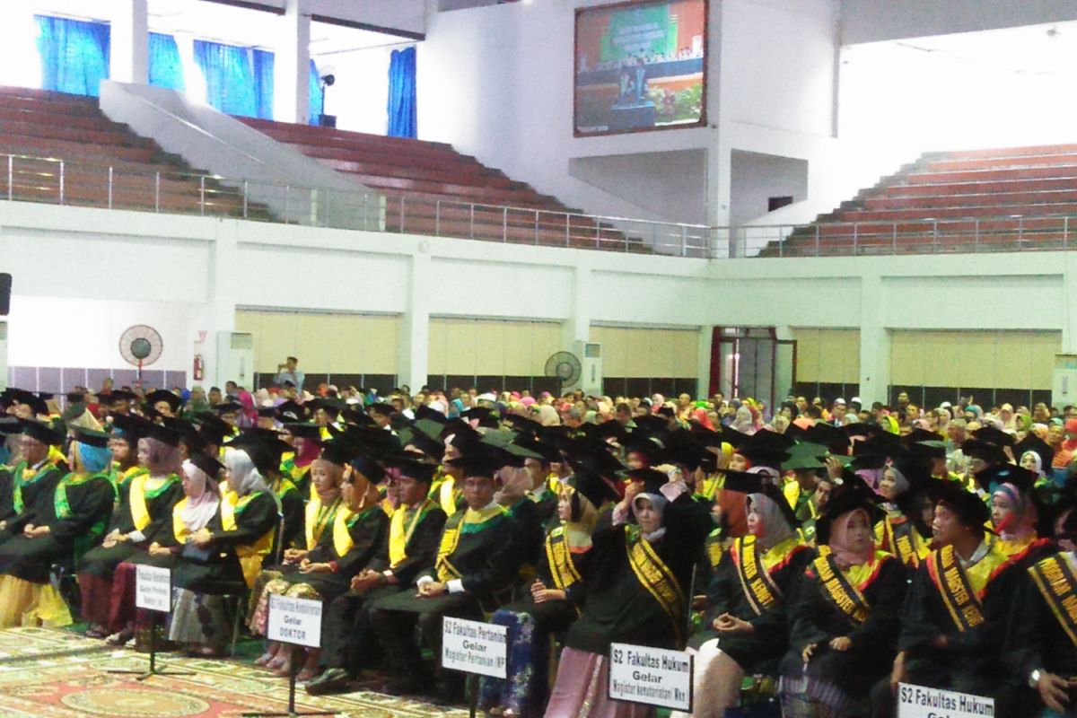 Lantik 280 wisudawan III Pascasarjana, Rektor Unand tekankan inovasi dan teknologi