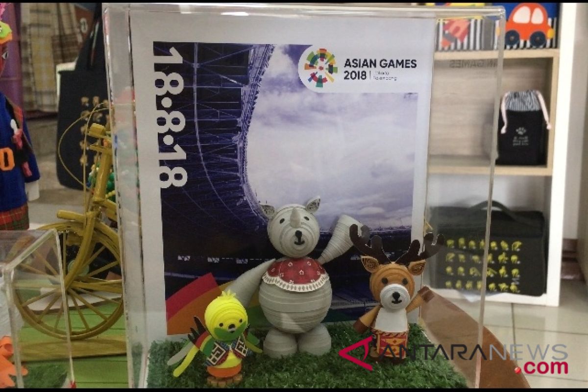 Boneka kertas penyandang disabilitas untuk Asian Games 2018