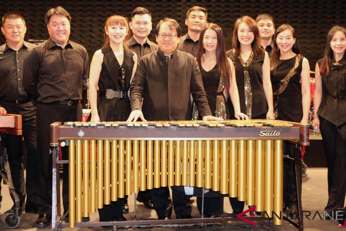 Taiwan`s percussion group performs at Salihara International Festival
