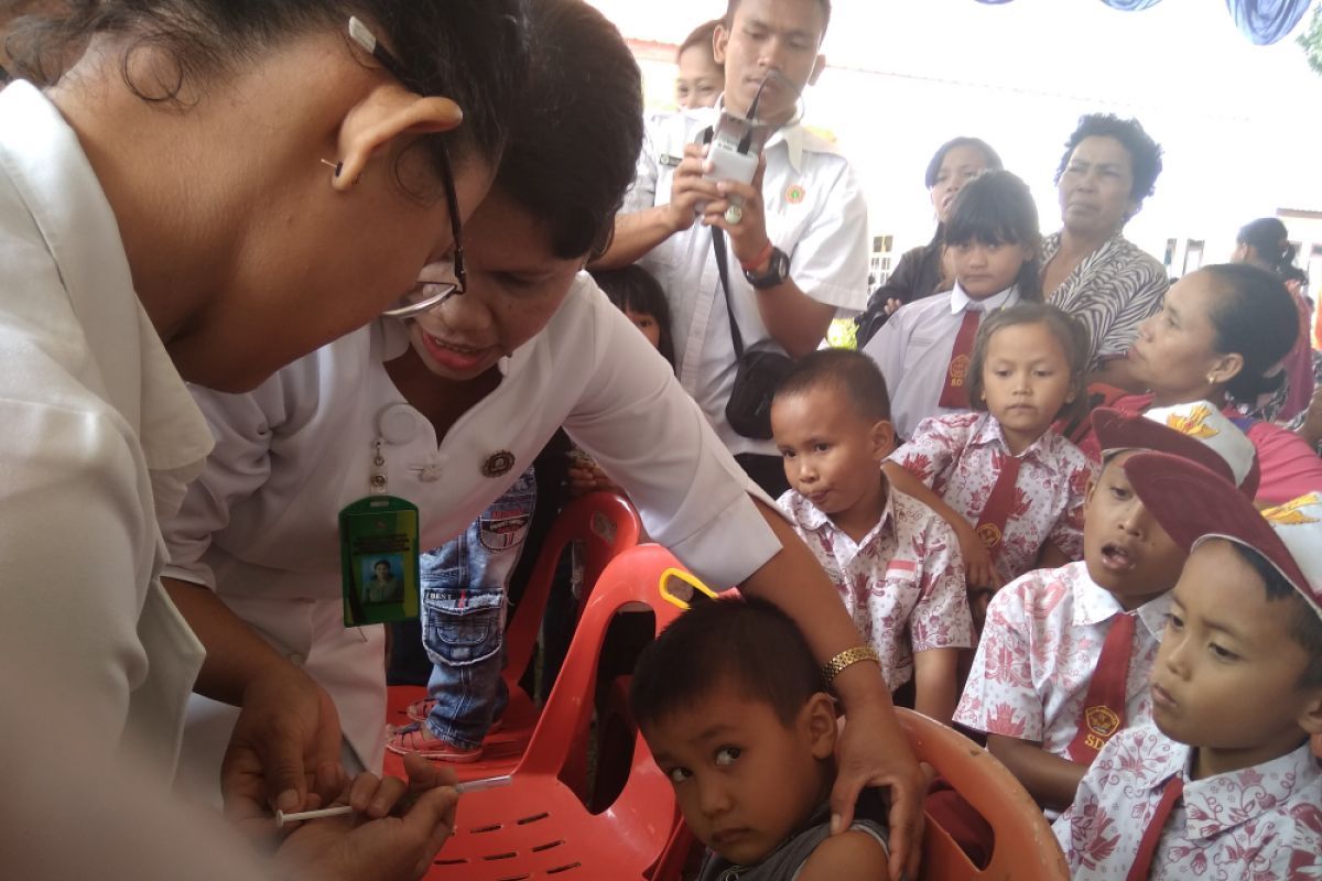 Taput kampanye imunisasi campak rubella