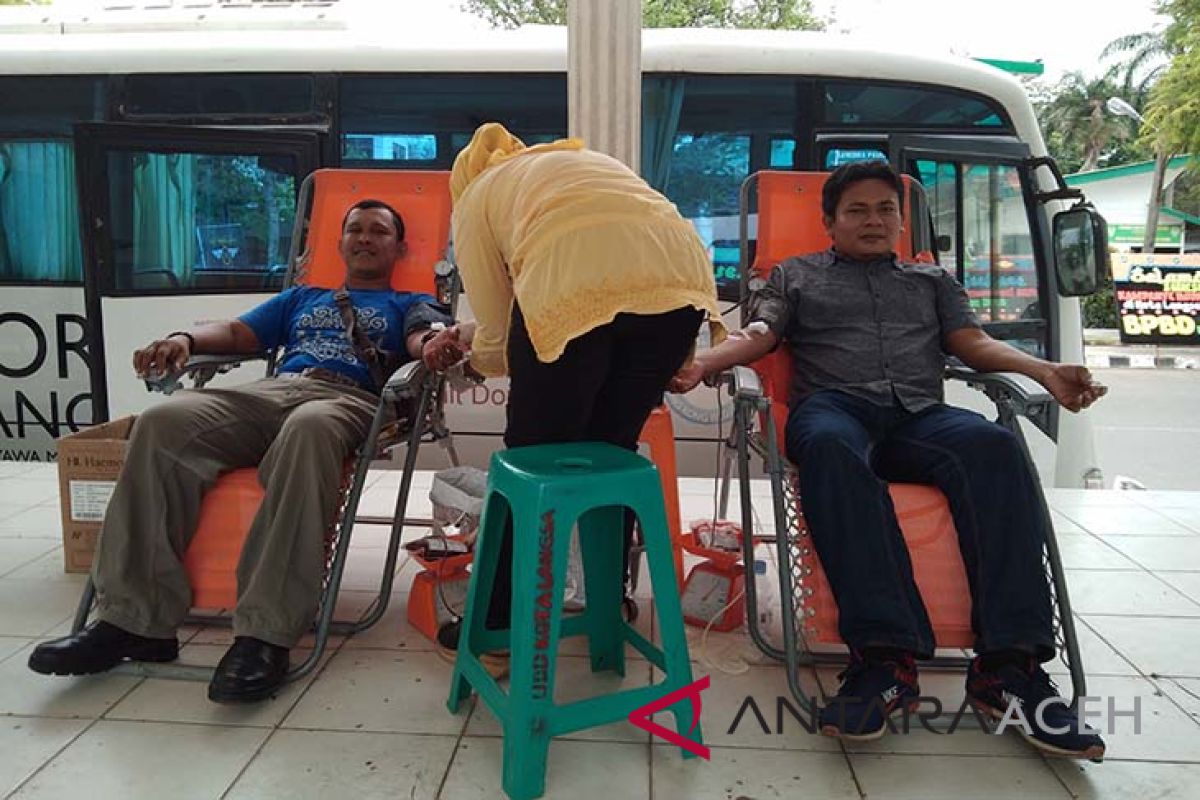 PMI Langsa kumpulkan 524 kantong darah selama Juli 2018