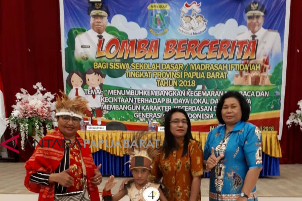 Wondama wakili Papua Barat di lomba bercerita nasional