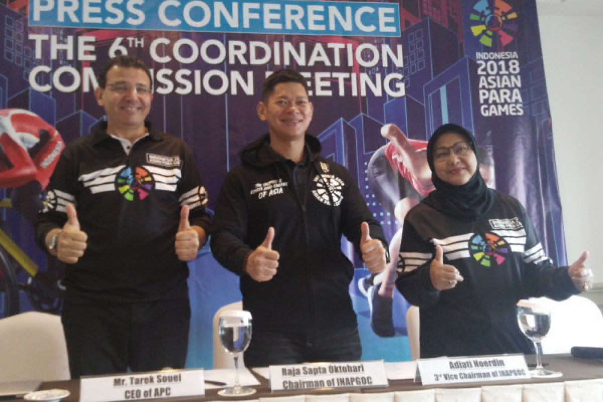 Pembukaan Asian Para Games, INAPGOC jamin akan meriah