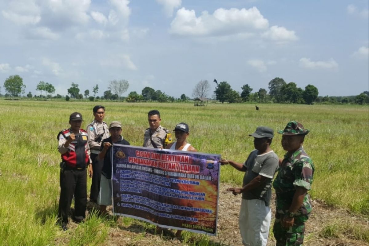 Polsek Tapin Selatan Tingkatkan Pencegahan Karhutla