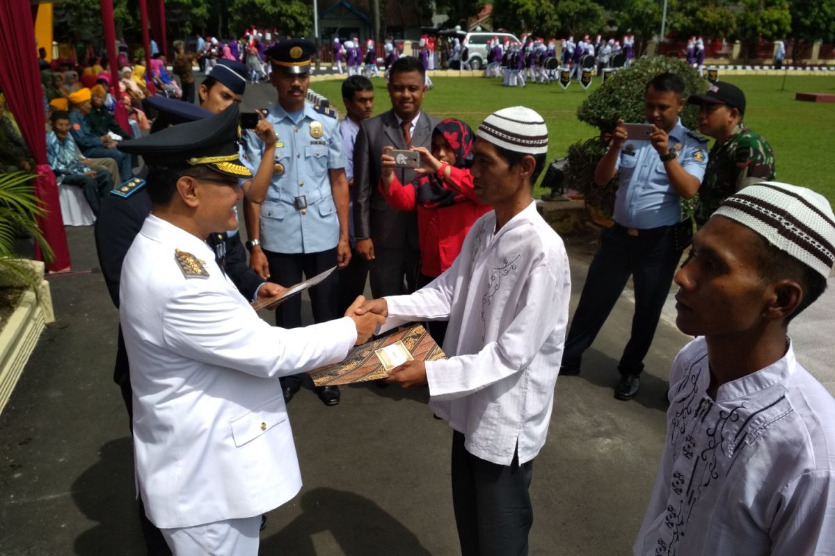 122 narapidana Lapas Lubukbasung dapat remisi kemerdekaan