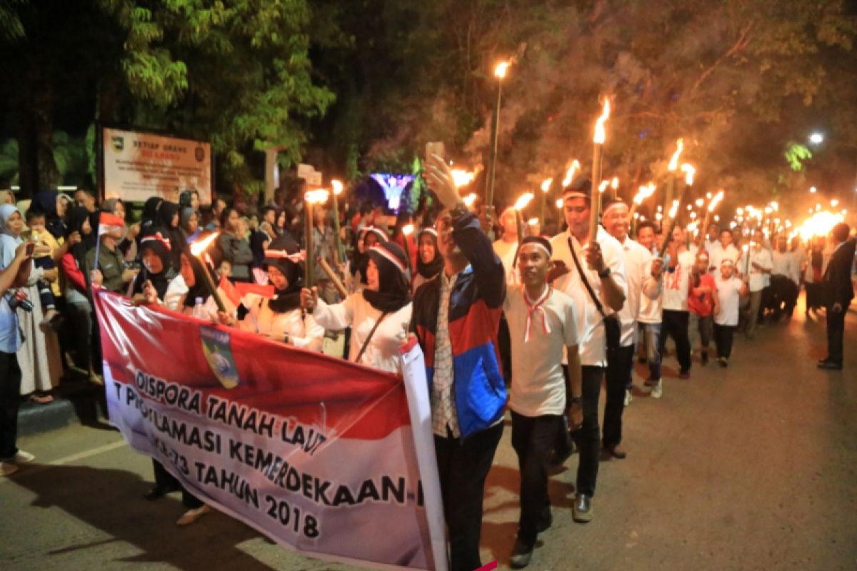 Apel taptu-renungan suci HUT ke-73 RI