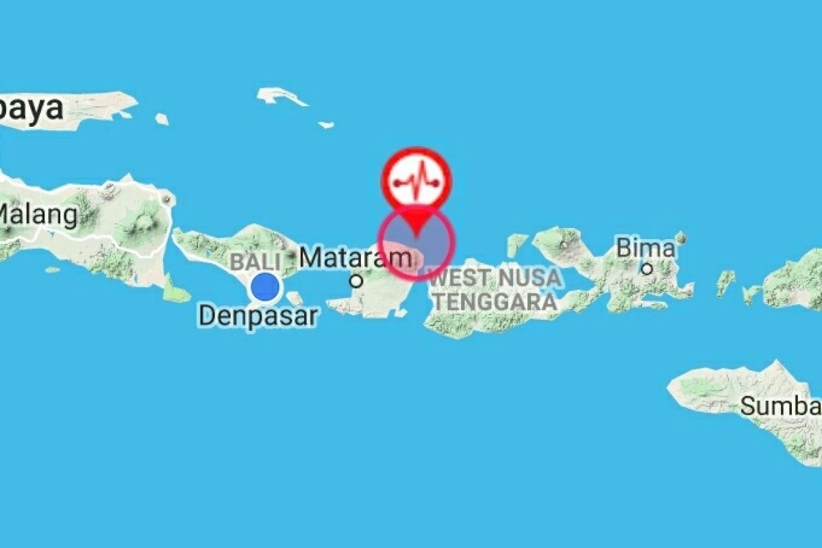 Gempa 6,5 SR Lombok terasa di Bali