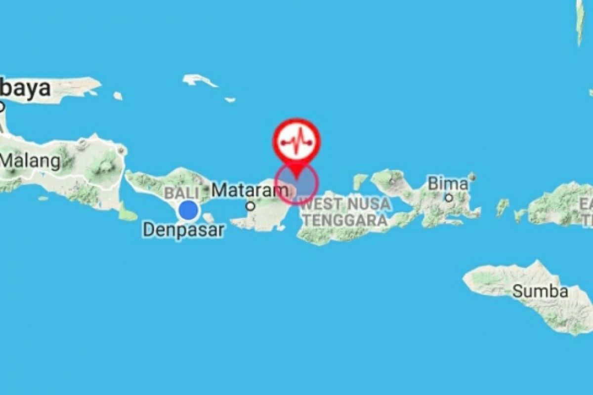 Gempa kembali guncang Lombok hingga terasa di Bali