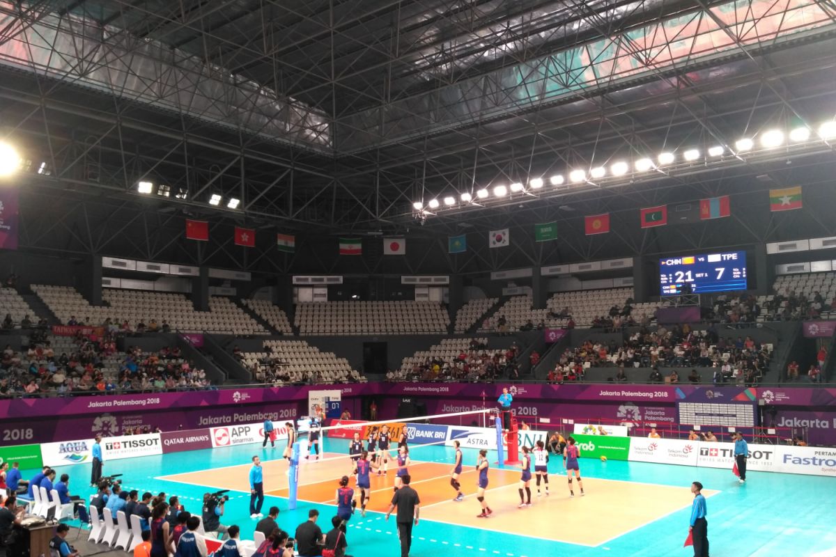 Asian Games (volleyball) - China tops women`s volleyball group B