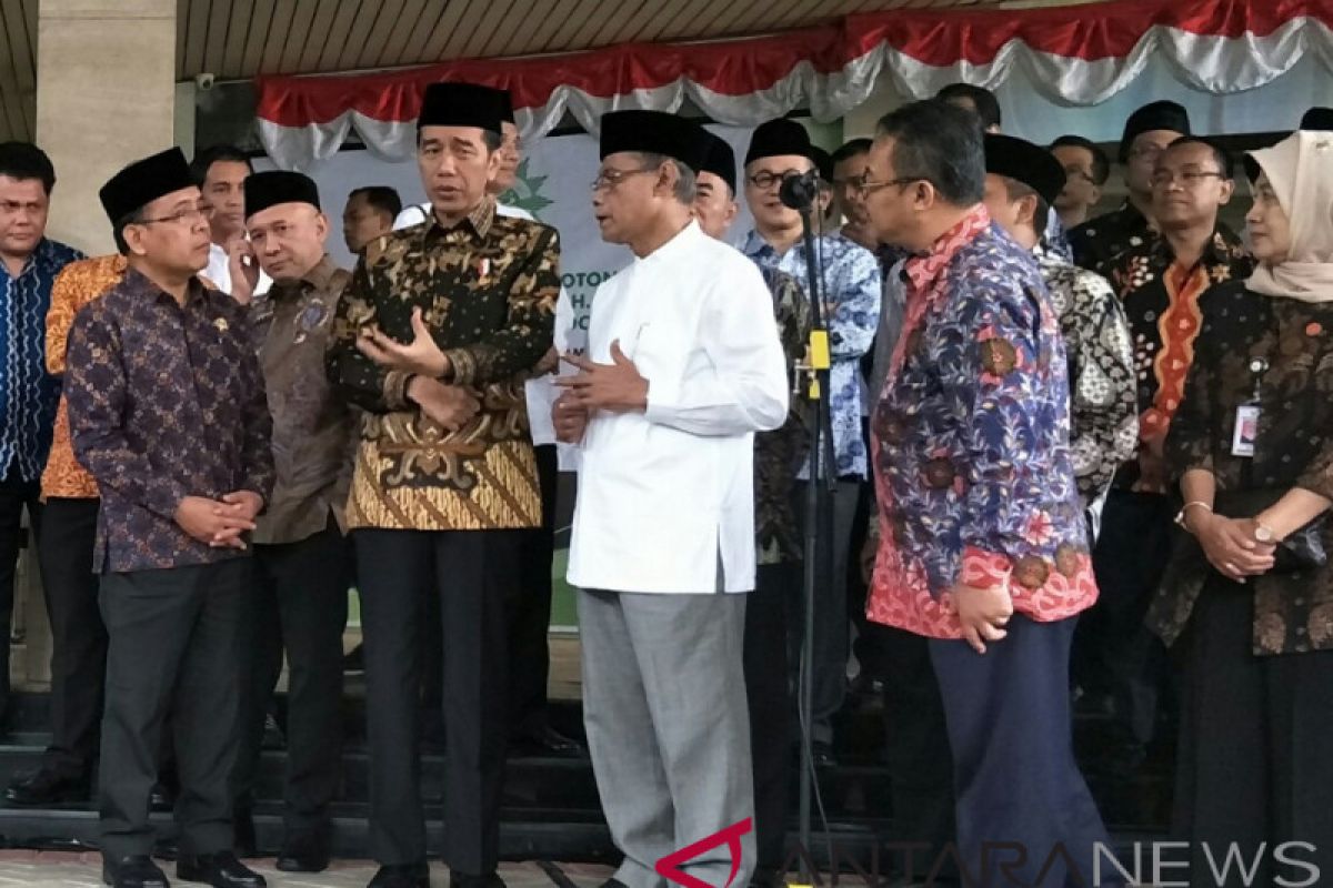 Jokowi dan PP Muhammadiyah bahas ekonomi berkeadilan