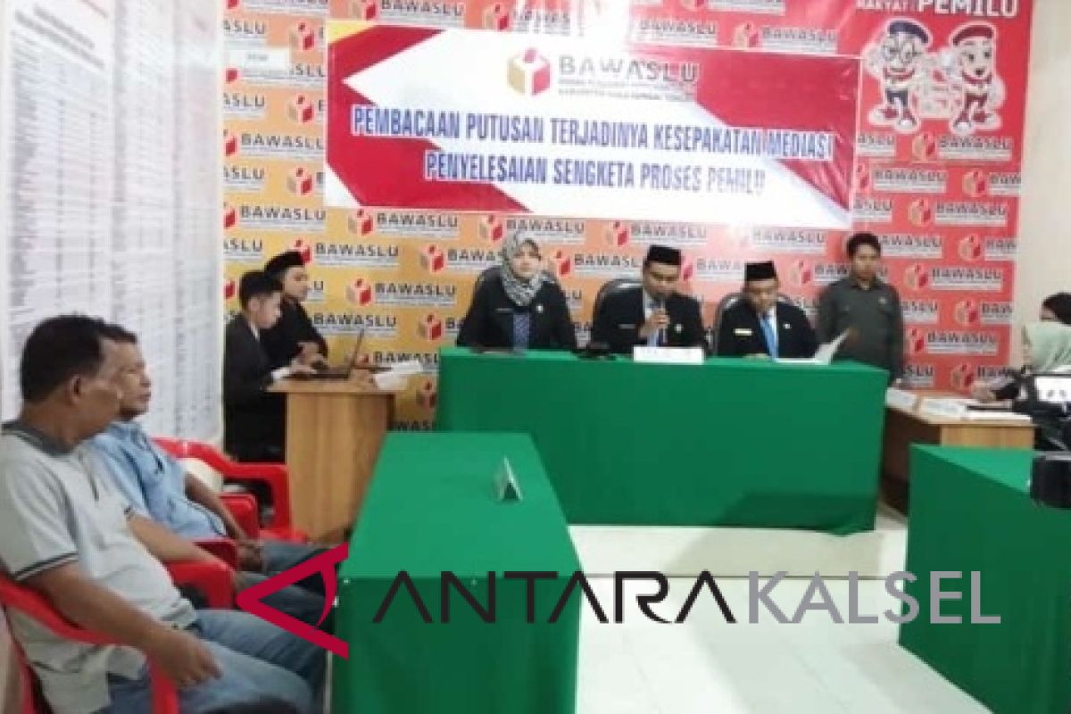 Bawaslu HST mediasi Partai Garuda dengan KPU