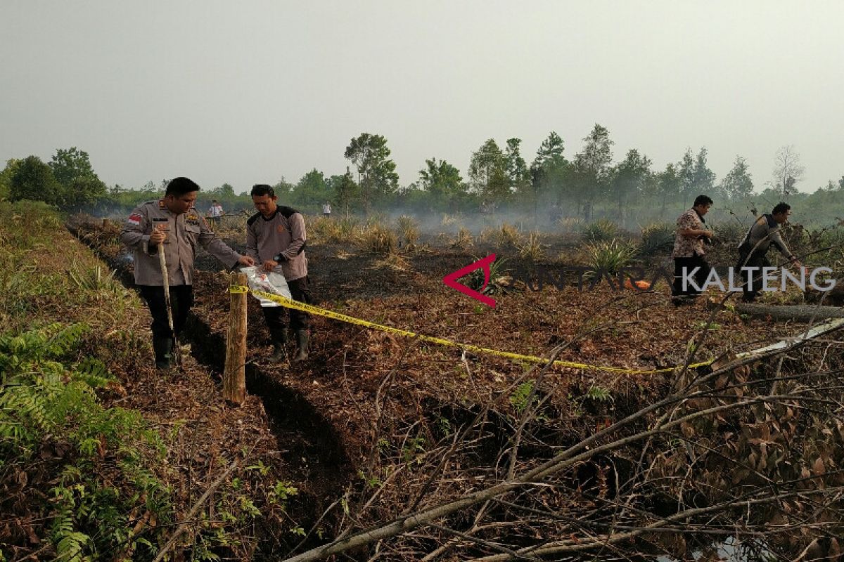 Polres Kotim tangani lima kasus kebakaran lahan