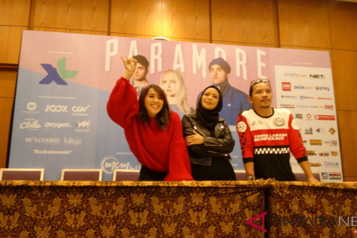 Persiapan Kotak jadi pembuka konser Paramore