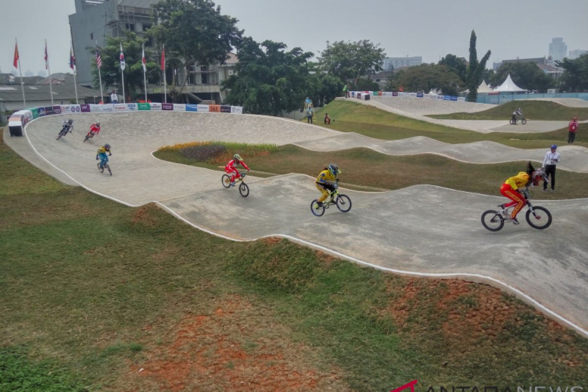 China dan Jepang rajai balap sepeda BMX