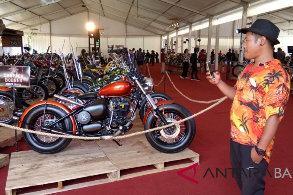 Kontes motor modifikasi peluang angkat UKM Bali