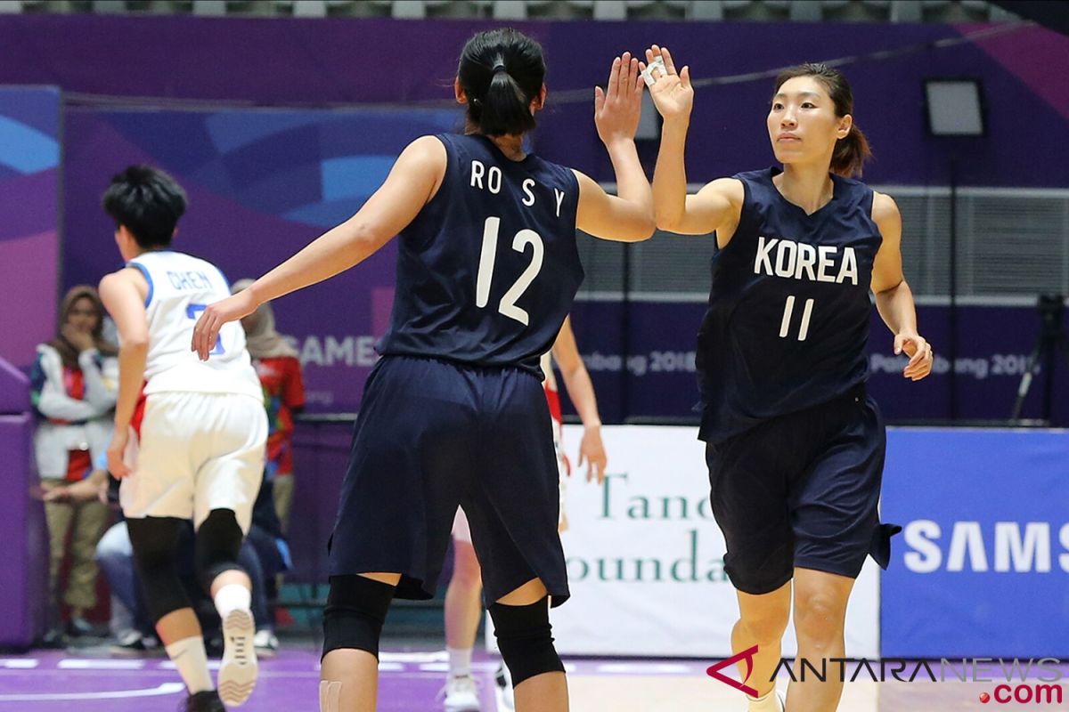 Park Ji-su tiba, Korea ke final basket putri