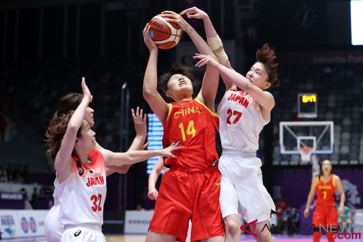 Lewati Jepang, China tantang Korea di final basket putri