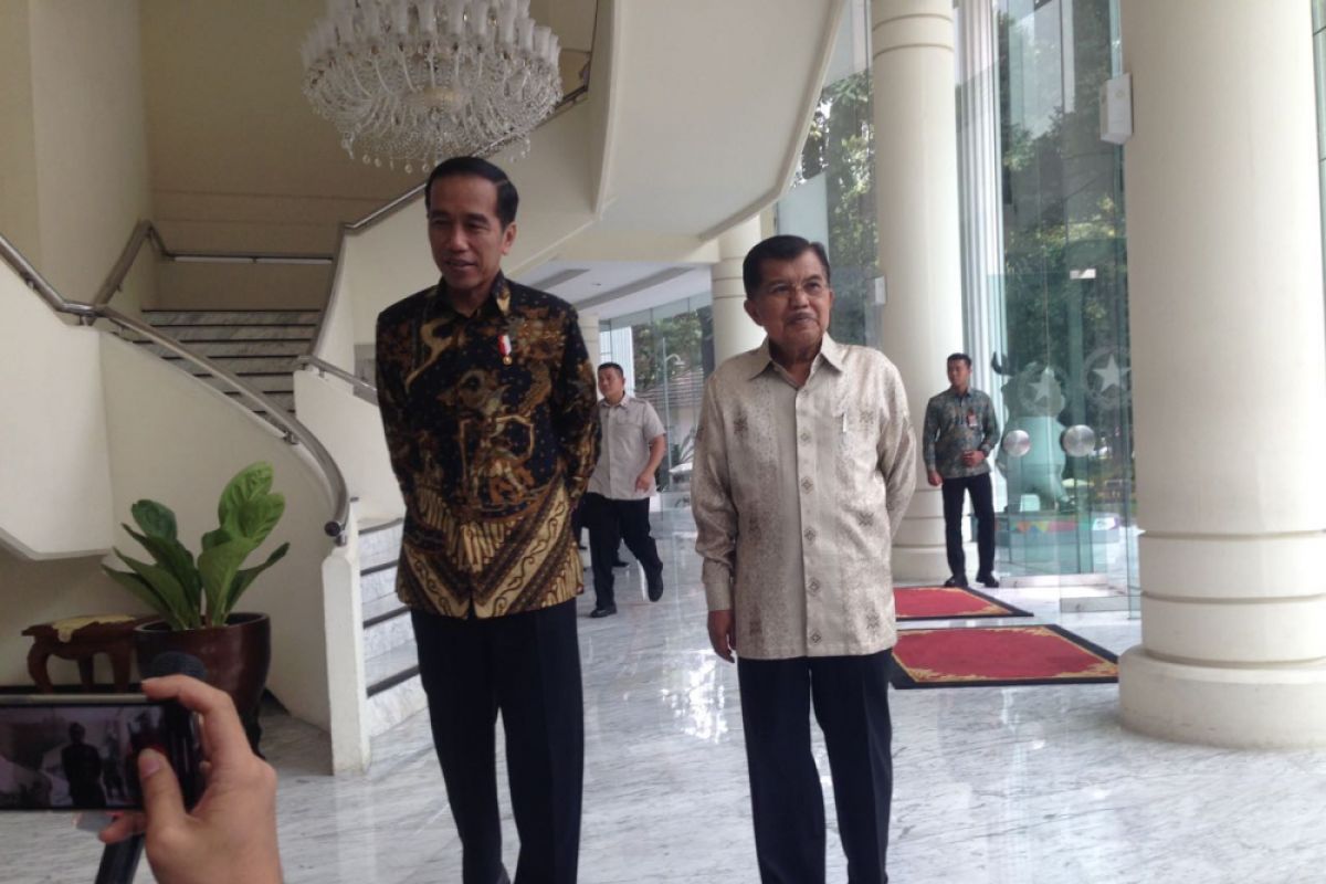 Jokowi: Cawapres M bisa Muhammad Jusuf Kalla