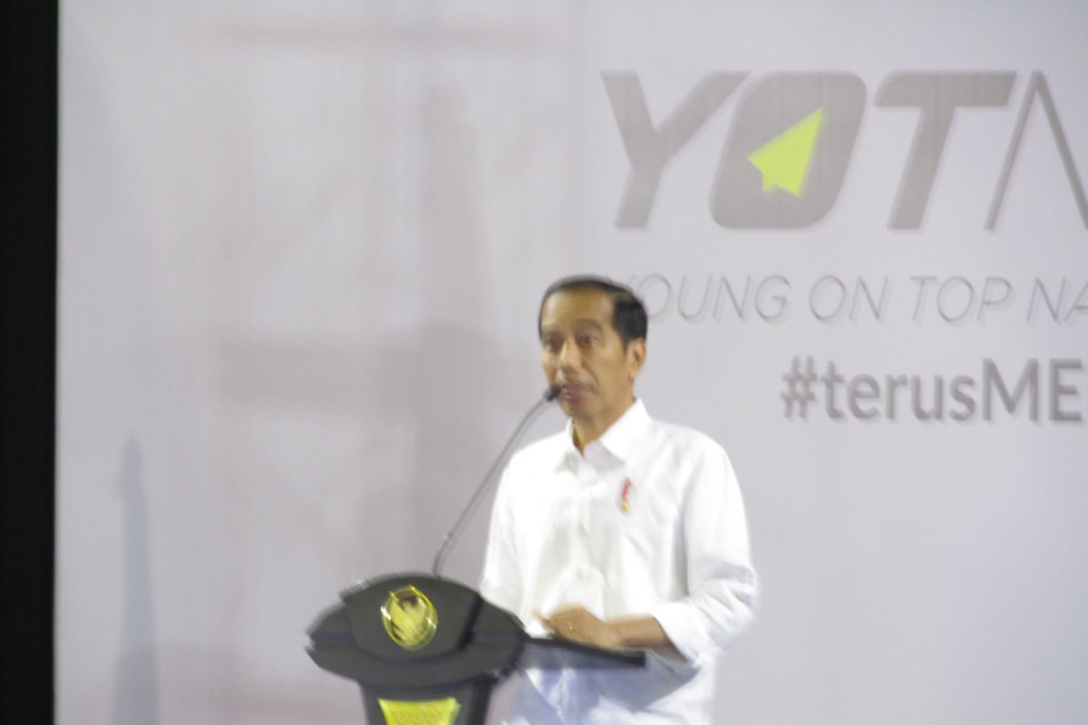 Era Industri 4.0, Presiden minta pemuda ikuti perkembangan teknologi