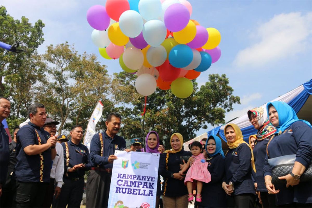 Ridho: Sukseskan Kampanye Imunisasi Campak Rubella Di Provinsi Lampung