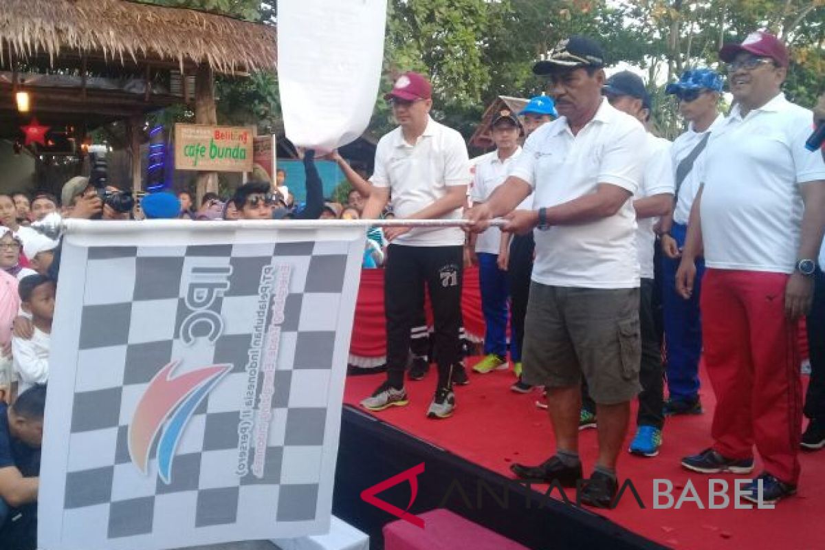 Ribuan peserta ikuti jalan sehat IPC Belitung