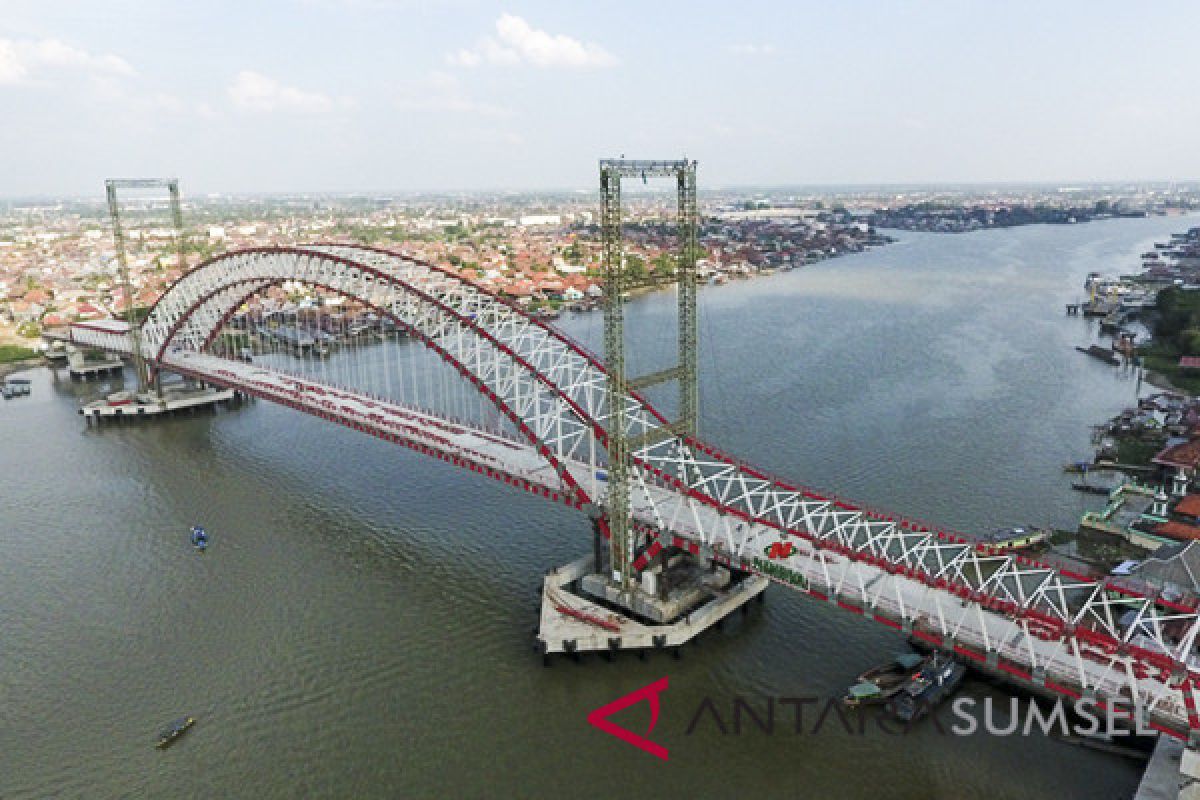 Pekerjaan jembatan Musi VI terkendala pembebasan lahan