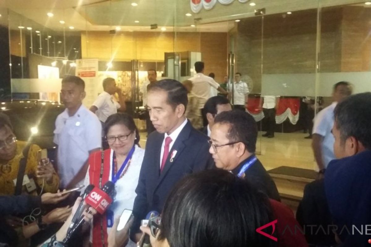 Presiden Jokowi temui pengurus PGI