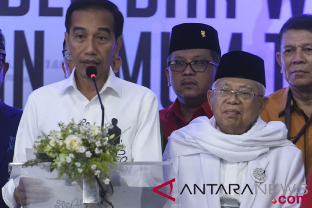 Jokowi-Ma'ruf unggul di seluruh kategori pemilih muslim