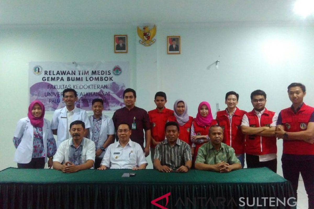Universitas Alkhairaat kirim empat dokter ke Lombok