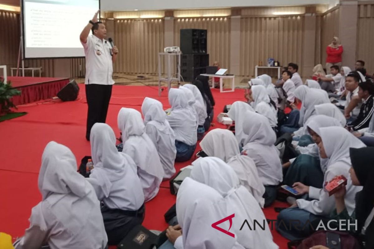 BNNP Aceh ajak pelajar perangi narkoba