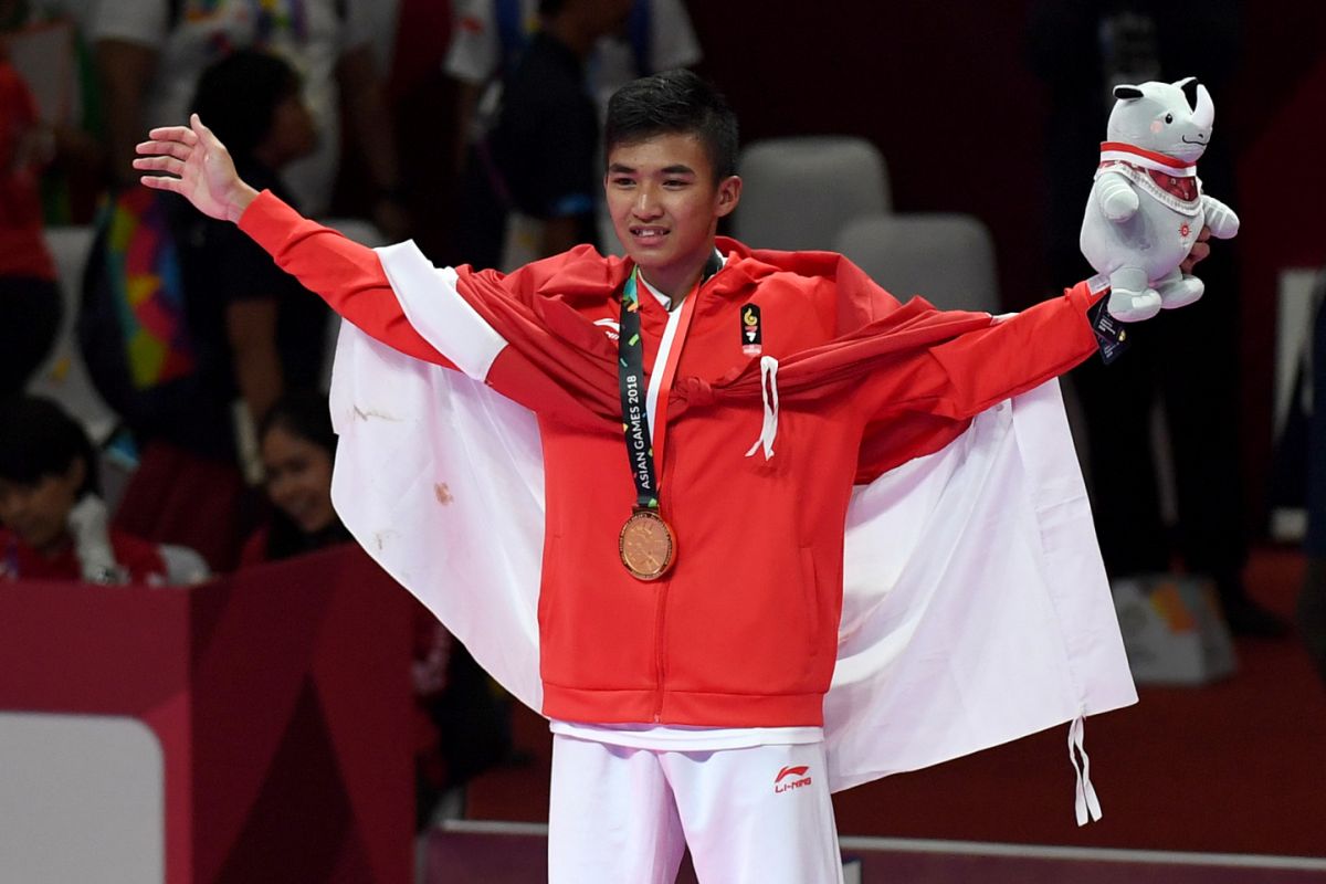 Asian Games (karate) - Indonesia wins gold in men`s 60 kg kumite