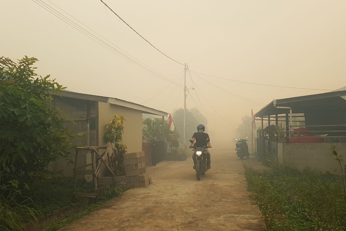 Karhutla di Pemukiman Warga