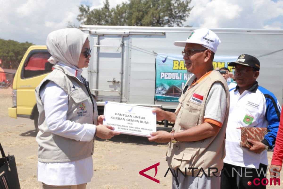 Kepala BPOM: bantuan gempa harus terjaga mutunya