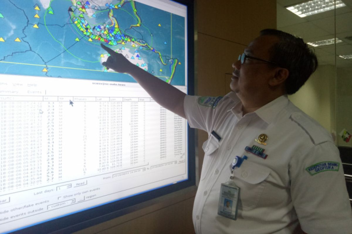 Gempa 5,4 SR guncang Bali, tak berpotensi tsunami