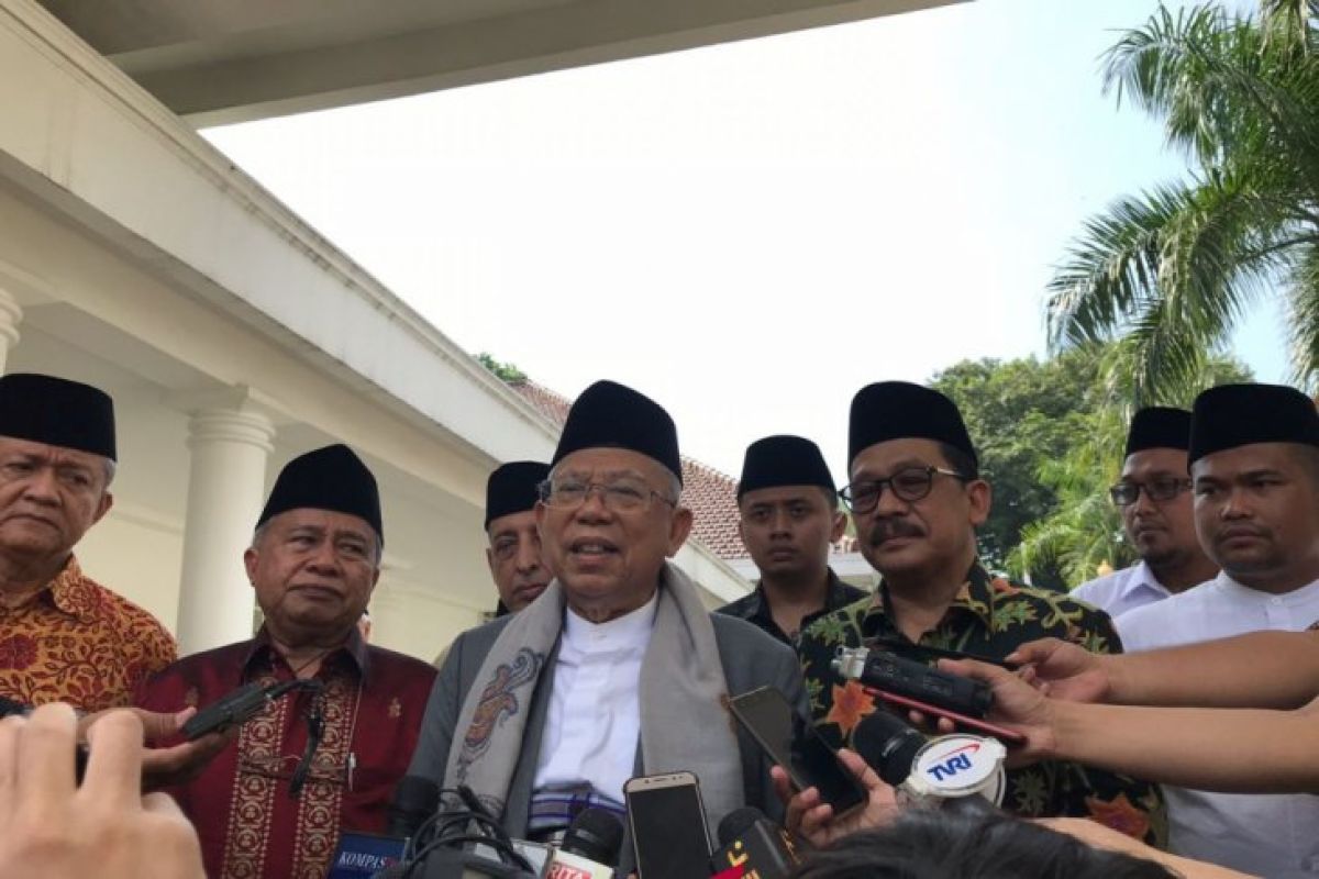 Ma'ruf Amin dorong pesantren jadi penggerak ekonomi