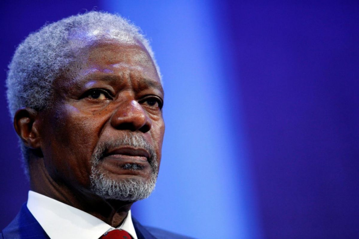 Mantan Sekjen PBB dan Penerima hadiah perdamaian Kofi Annan wafat