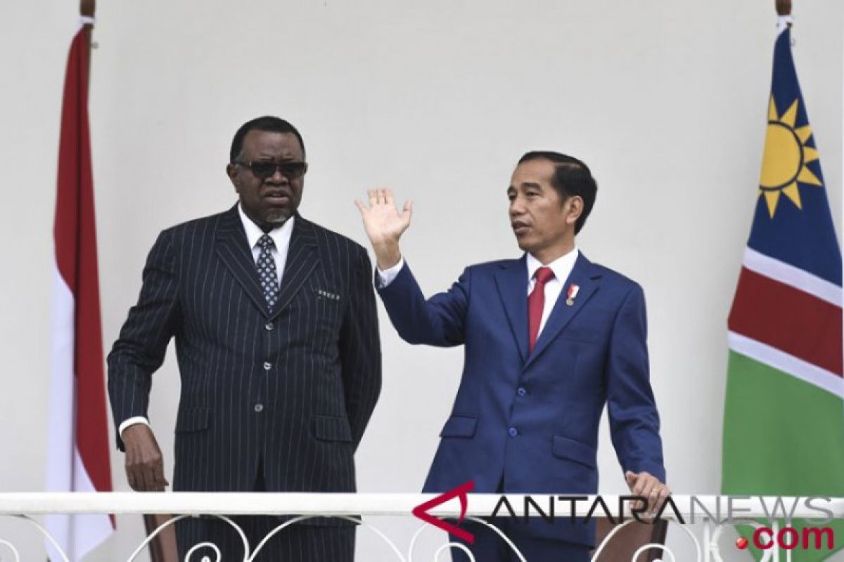 Presiden dan Ibu Negara Namibia dinyatakan positif corona