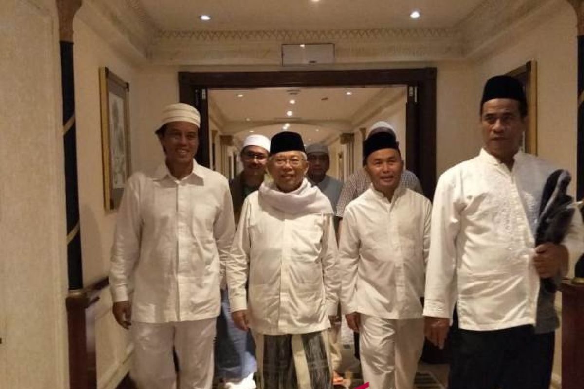 Ma'ruf bersilaturrahmi dengan petinggi NU seluruh dunia