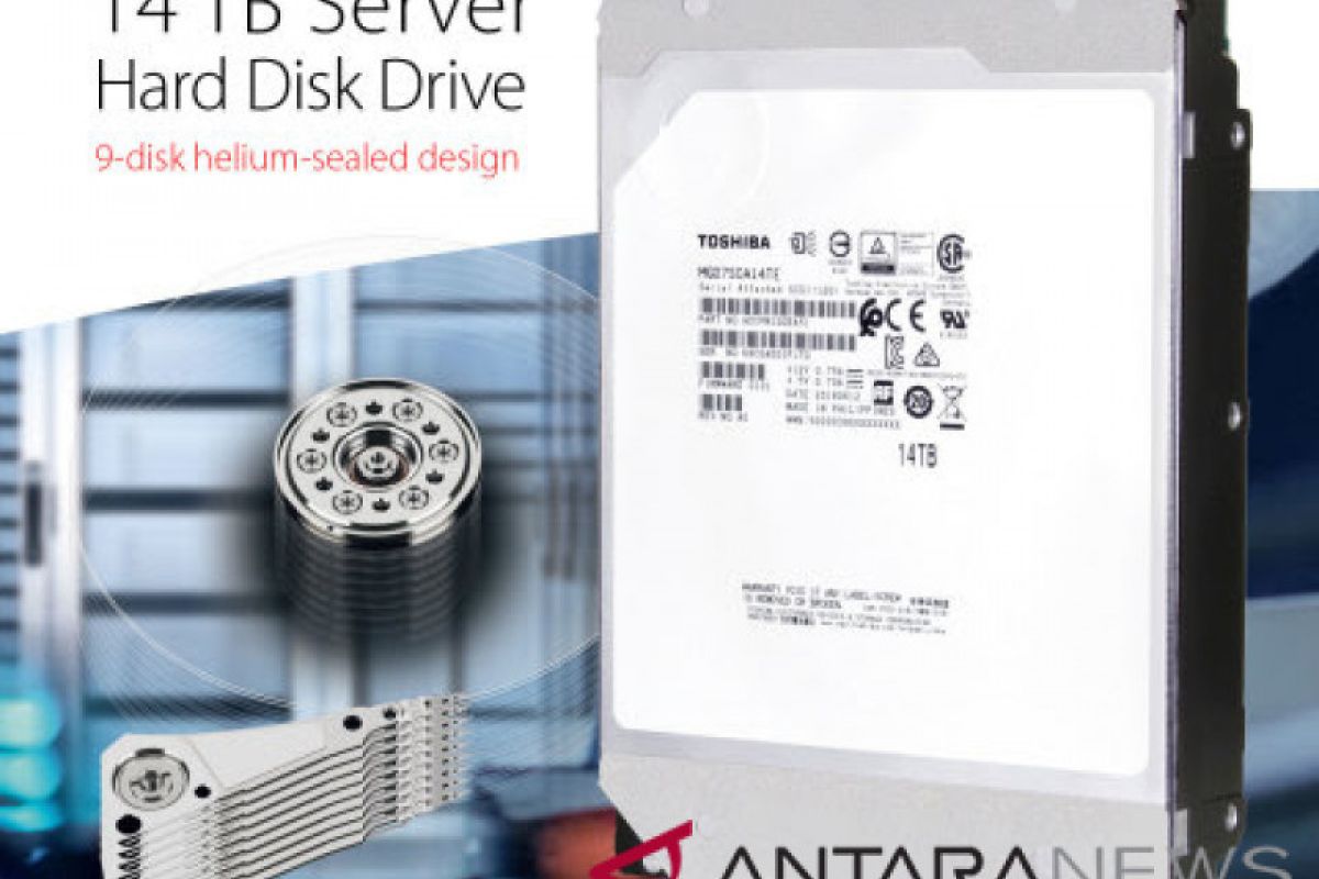 Toshiba tingkatkan kapasitas model HDD SAS