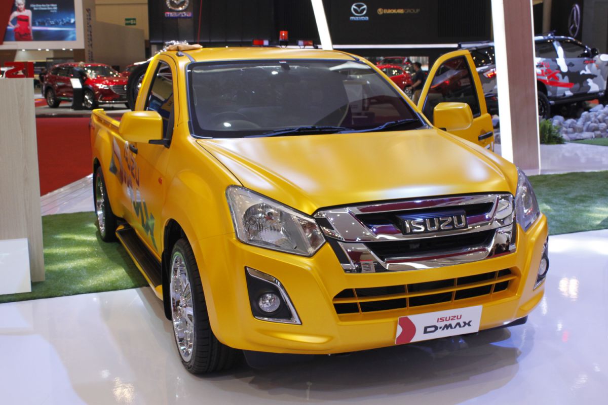 Modifikasi Isuzu D-Max, mobil niaga terlihat mewah