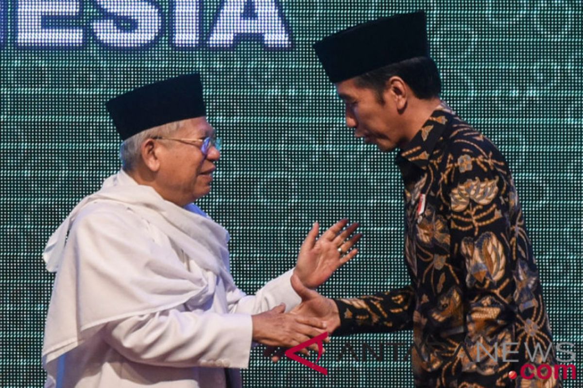 LSI: Jokowi-Ma'ruf unggul di enam kategori pemilih muslim