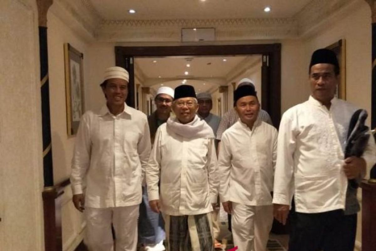 Ma'ruf Silaturrahmi Dengan Petinggi NU Seluruh Dunia