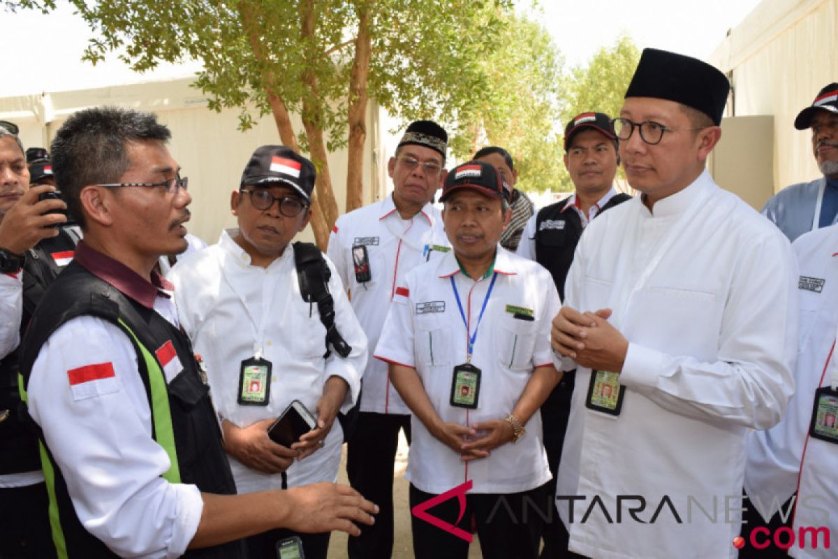 Laporan dari Mekkah - Menag:  tenda Armuzna siap