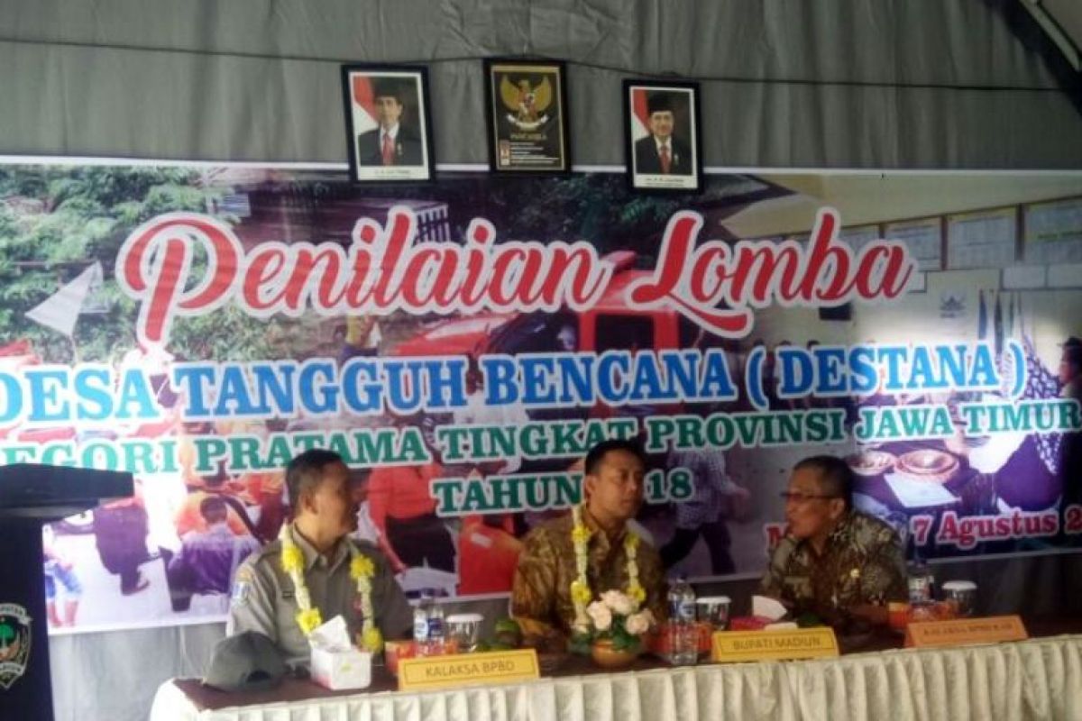 Mendak Madiun Masuk Nominasi Desa Tangguh Bencana