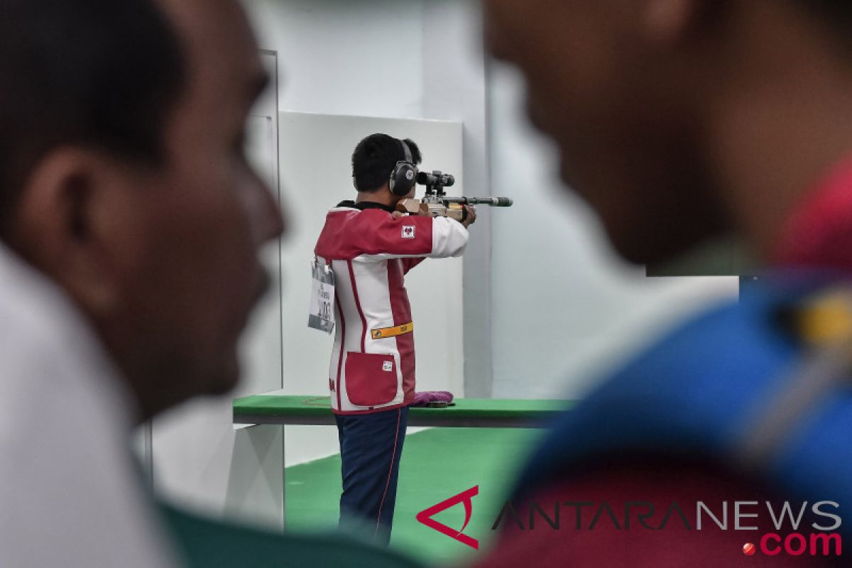 Menembak sumbang medali emas pertama Asian Games untuk Indonesia