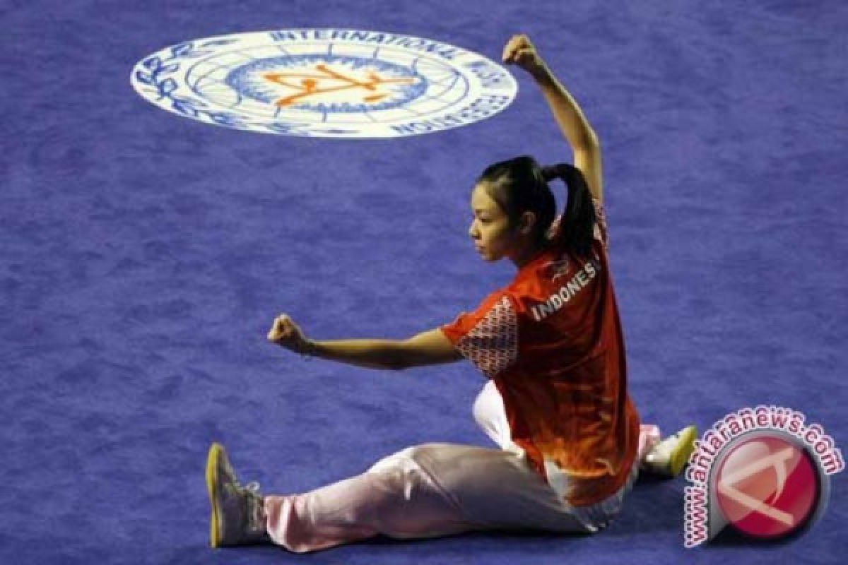 Tim wushu OKU juara umum tingkat nasional