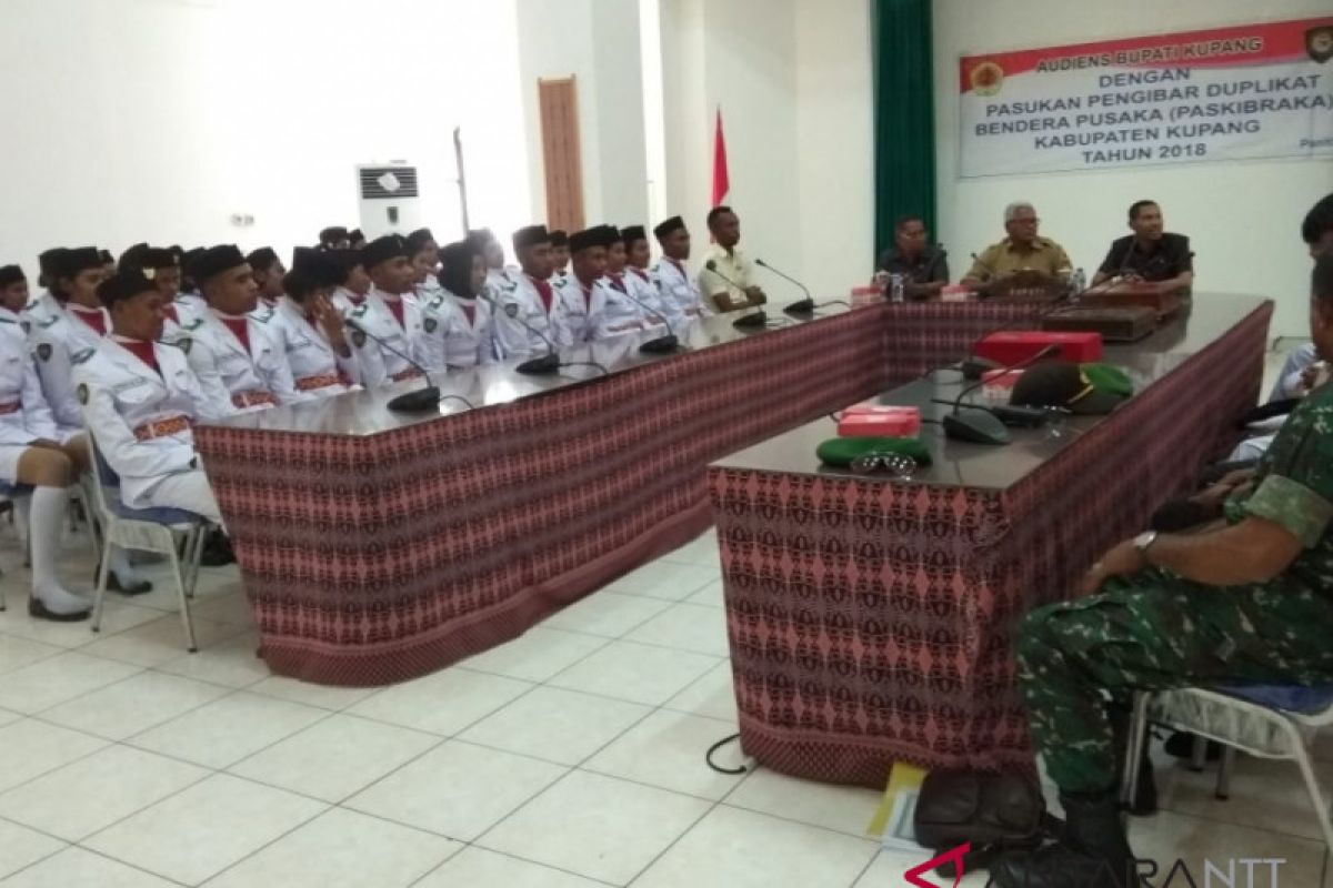 Pemkab Kupang apresiasi terhadap anggota Paskibra