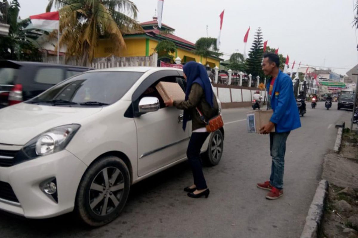 PMII Karimun galang dana korban gempa Lombok